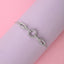 CLARA 925 Pure Silver Designer Hand Bracelet
