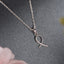 CLARA 925 Sterling Silver Lia Pendant Chain Necklace