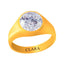 Certified Zircon Bold Panchdhatu Ring 9.3cts or 10.25ratti