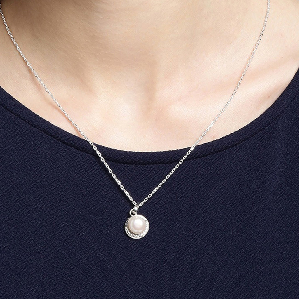 Silver Pearl Pendant