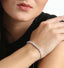 CLARA Made with Swiss Zirconia 925 Sterling Silver Siena Solitaire Bracelet Gift for Women and Girls