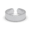 Silver Broad Finger Ring Thumb Band