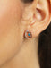 CLARA 925 Sterling Silver Heart Earrings with Screw Back