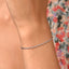 CLARA 925 Pure Silver Chimta chain Bracelet