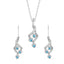 Silver Valentina Jewellery Set