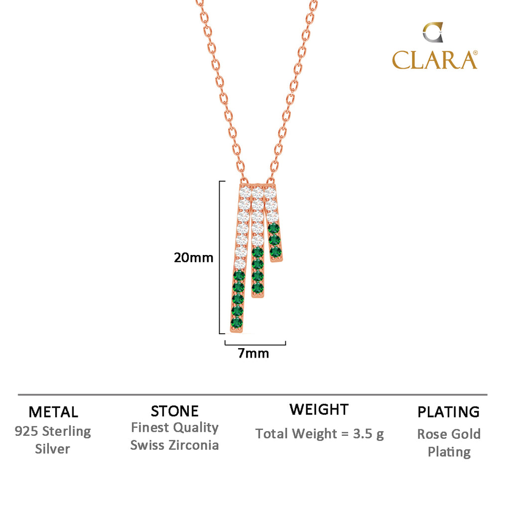 Silver Blanca Pendant Chain Necklace