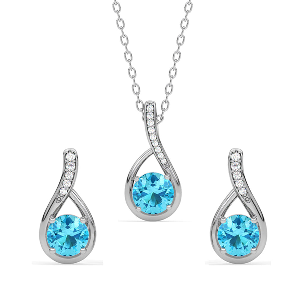 Silver Isla Jewellery Set