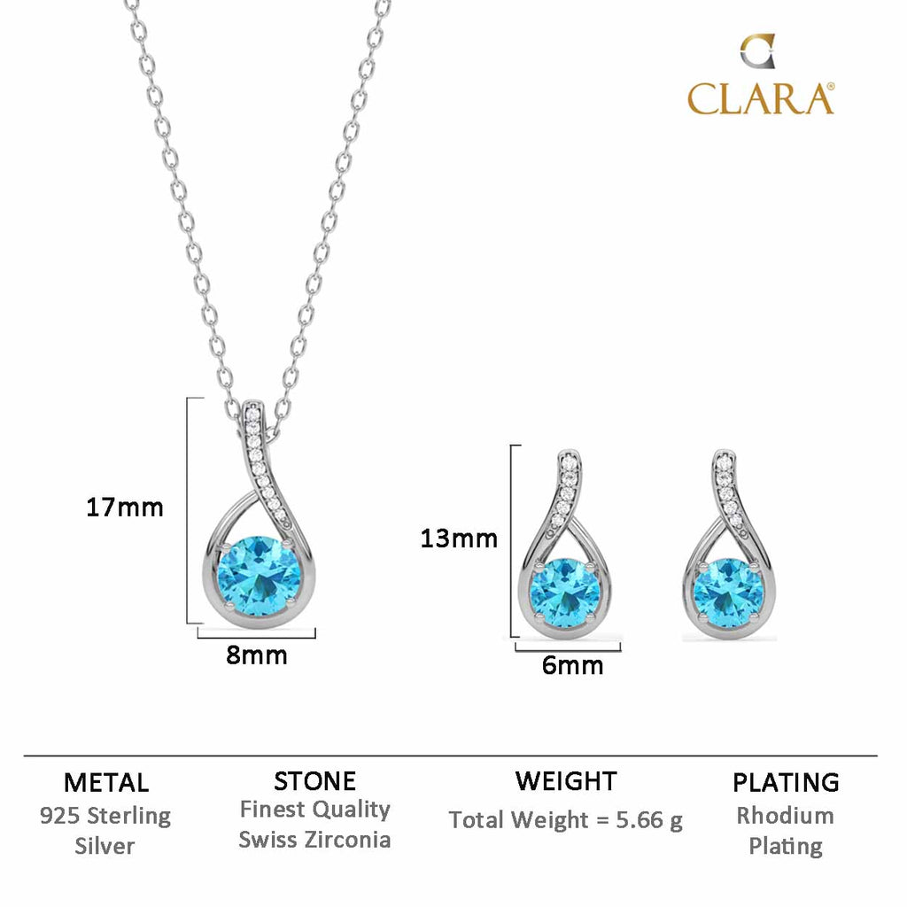 Silver Isla Jewellery Set