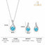 Silver Isla Jewellery Set