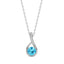 Silver Isla Pendant Chain Necklace
