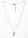 CLARA 925 Sterling Silver Blanca Pendant Chain Necklace