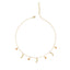 CLARA 925 Sterling Silver Moon & star Charm Necklace Chain