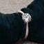 CLARA Pure 925 Sterling Silver Luca Adjustable Ring Gift for Women and Girls