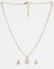 CLARA 925 Sterling Silver Eden Pendant Earring Chain Jewellery Set