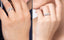 CLARA Pure 925 Sterling Silver Nario Adjustable Couple Band, Promise Rings for Lovers