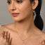 Silver Ceci Solitaire Jewellery Set