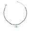 Silver Evil Eye Bella Hand Mangalsutra Bracelet