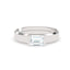 Silver Octagon Band Ring