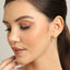 CLARA 925 Sterling Silver Irina Earrings with Screw Back