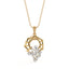 Silver Alba Pendant Chain Necklace
