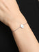 CLARA 925 Sterling Silver Evil Eye Hamsa Hand Bracelet