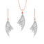 Silver Lily Jewellery Set