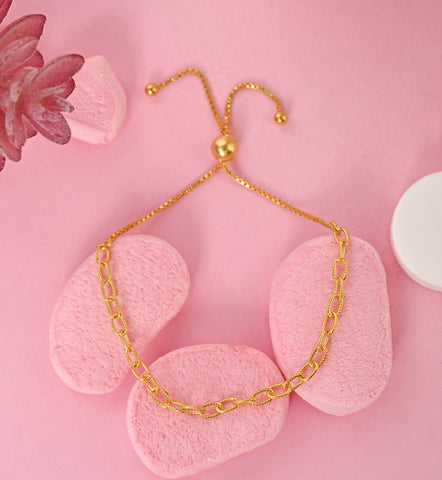 CLARA 925 Pure Silver Texture Chain Bracelet