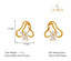 CLARA 925 Sterling Silver Eden Earrings with Screw Back