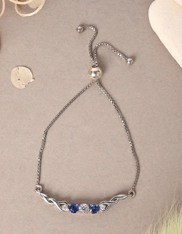 CLARA 925 Pure Silver Classic Hand Bracelet