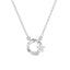 Silver Jules Alma Pendant Chain Necklace