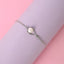 CLARA 925 Pure Silver Real Pearl Hand Bracelet