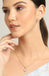 CLARA 925 Sterling Silver Tica Pendant Earring Chain Jewellery Set