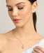 CLARA 925 Sterling Silver Petra Pendant Chain Necklace