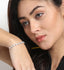 CLARA Made with Swiss Zirconia 925 Sterling Silver Rico Solitaire Bracelet Gift for Women and Girls
