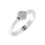 CLARA Pure 925 Sterling Silver Spade Adjustable Ring Gift for Men and Boys