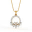 Silver Tica Pendant Chain Necklace