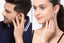 CLARA Pure 925 Sterling Silver Luca Adjustable Couple Band, Promise Rings for Lovers
