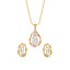 Silver Petra Jewellery Set