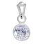 Certified Zircon Silver Pendant 6.5cts or 7.25ratti