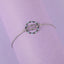 CLARA 925 Sterling Silver Evil Eye Circle Bracelet