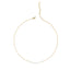 Silver Pearl Charm Necklace Chain