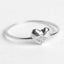 CLARA 925 Sterling Silver Love Ring