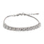 CLARA Made with Swiss Zirconia 925 Sterling Silver Siena Solitaire Bracelet Gift for Women and Girls