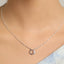 CLARA 925 Sterling Silver Jules Pendant Earring Chain Jewellery Set