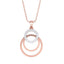 CLARA 925 Sterling Silver Irina Pendant Chain Necklace
