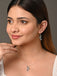 CLARA 925 Sterling Silver Butterfly Pendant Earring Chain Jewellery Set