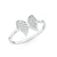 CLARA 925 Sterling Silver Butterfly Ring