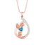Silver Heart Pendant Chain Necklace