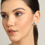 CLARA 925 Sterling Silver Melba Earrings with Screw Back