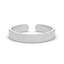 Silver Slim Finger Ring Thumb Band